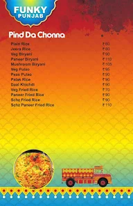 Funky Punjab menu 6