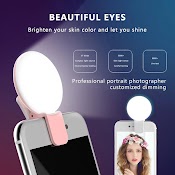 Đèn Led Hỗ Trợ Chụp Ảnh Selfie Kích Thước Nhỏ Gọn Chất Lượng Cao