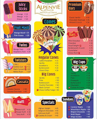 Heritage Ice Creams menu 2