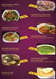 The China Village menu 3