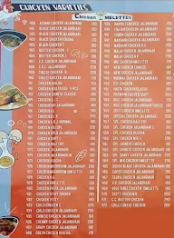 Rahul Eggs menu 8