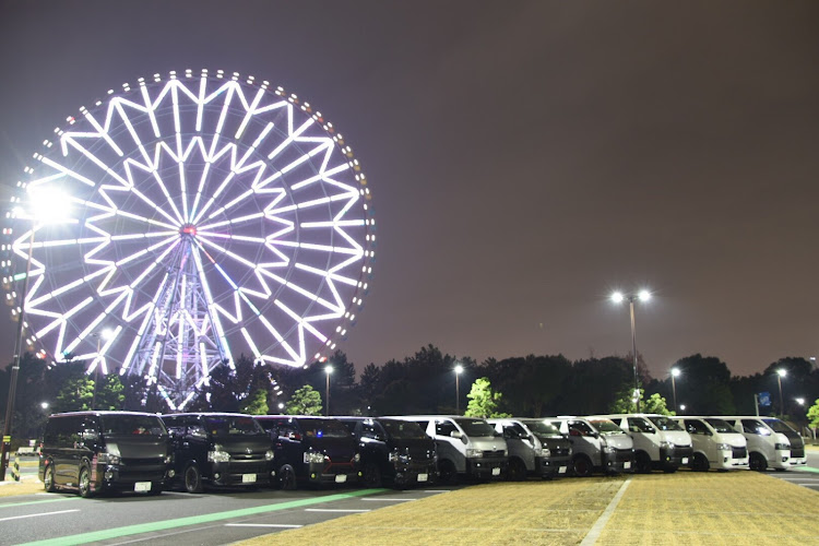ハイエースバンの葛西臨海公園オフ・凄腕カメラマンによる撮影会・来年も宜しくお願い致します😁👍・謝謝会🙏・関東謝謝会に関するカスタム事例の投稿画像9枚目