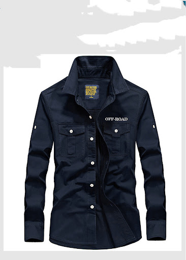 Title 8, Mens long-sleeved shirt designed for comfort a...