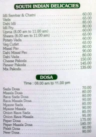 Alka Vihar menu 3