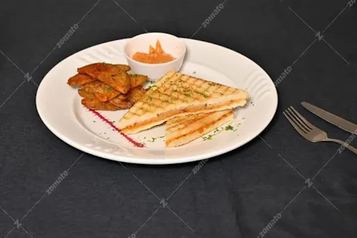 Chicken Tikka Roasted Grilled Sandwich