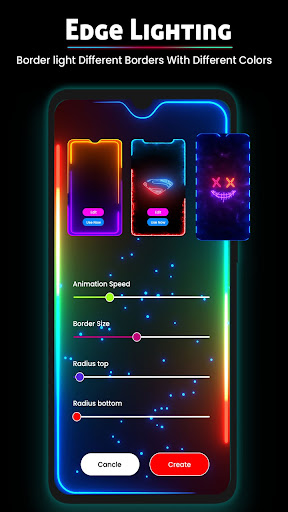 Screenshot Edge Lighting - Edge Screen