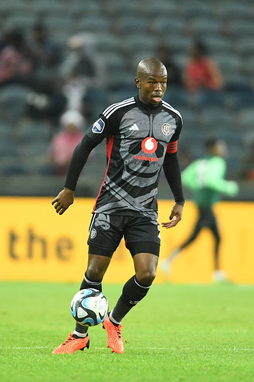 Nkosinathi Sibisi of Orlando Pirates.