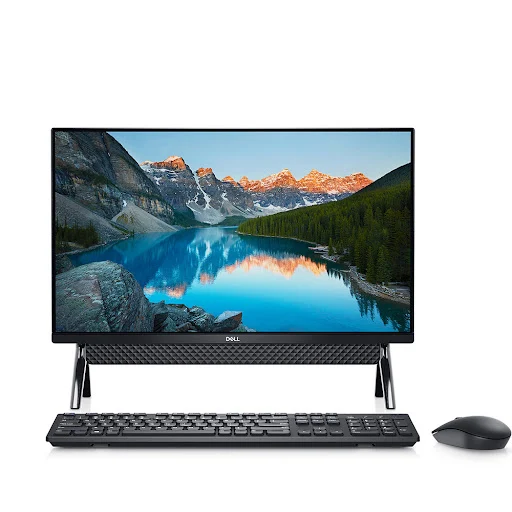 Máy tính để bàn/ PC Dell AIO Inspiron 5400 (i5-1135G7/8GB DDR4/256GB SSD+1TB HDD/23.8" FHD/GeForce MX330 2GB/WL+BT/Win 11 Home/Office H&S 2021/1Yr)(42INAIO54D013)