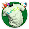 Mockup creator for T-shirts, m icon