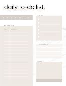 Overlay Daily To Do - Daily Planner item