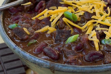 Recipe: Beef and Bean Chili with Bittersweet Chocolate