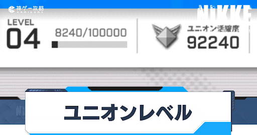 ユニオンレベルの上げ方とメリット