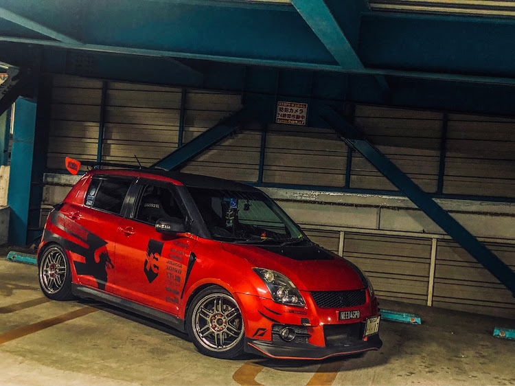スイフトスポーツのS.H.I.L.I.S.・横浜スタイル・need for swift・JD HATCHBACKS'・今日は家族サービスに関するカスタム事例の投稿画像3枚目