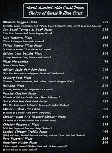 Mukti Cafe & Kitchen menu 