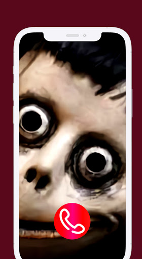 Screenshot Scary Creepy Momo call prank