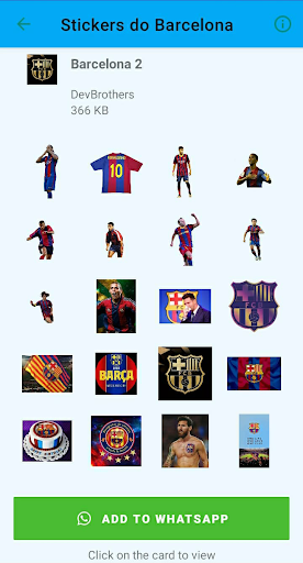 Barcelona stickers