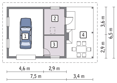 GC96 - Rzut parteru