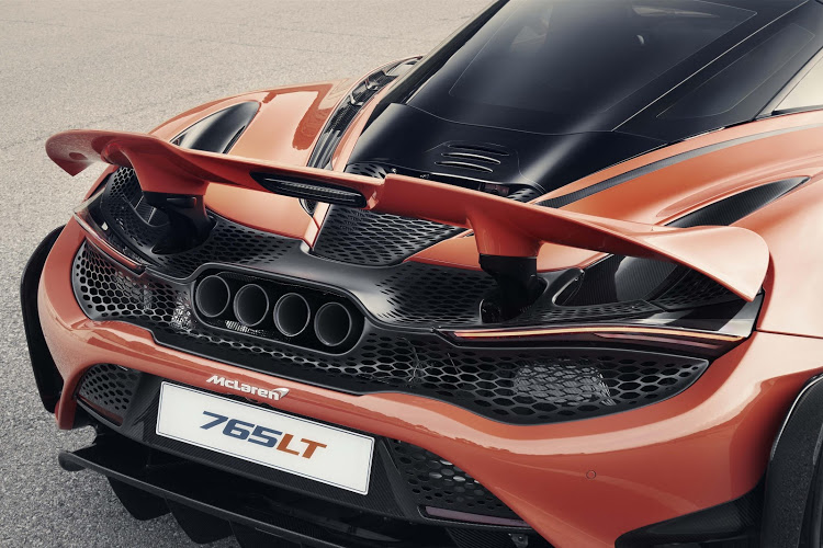 One of the elements of the new 765LT Melville is most proud of is the rear.