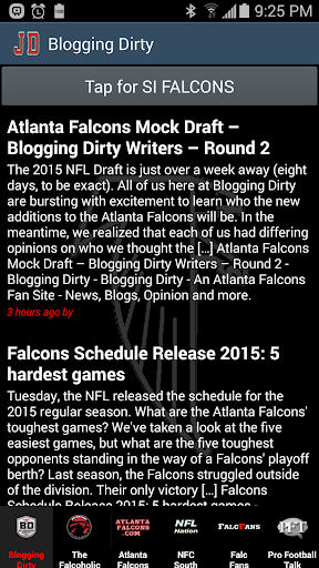 JD's Atlanta Falcons News