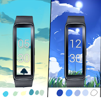 Gear Fit Dynamic Clock Screenshot