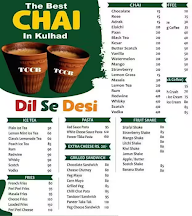 The Chai Chaska Bar And Cafe menu 1