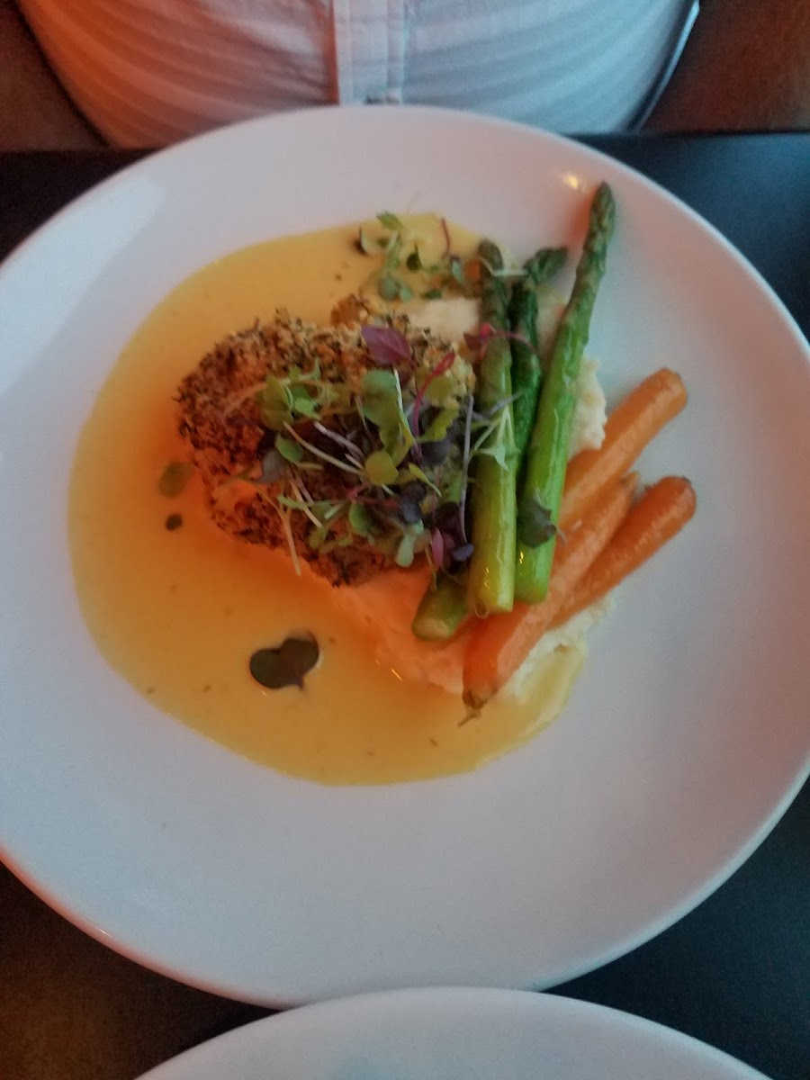 Panko crusted cod