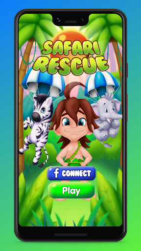 Safari Rescue Animal Escape Bubble Shooter