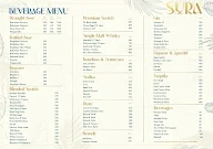 Ssura Cocktails And Cuisines menu 1