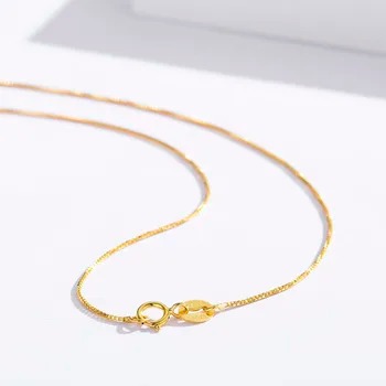 Title 1, Snake Bone Copper Plated Yellow Gold Snake Chai...
