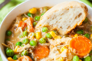 Slow Cooker Chicken Pot Pie