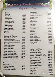 Ajay Restaurant menu 1