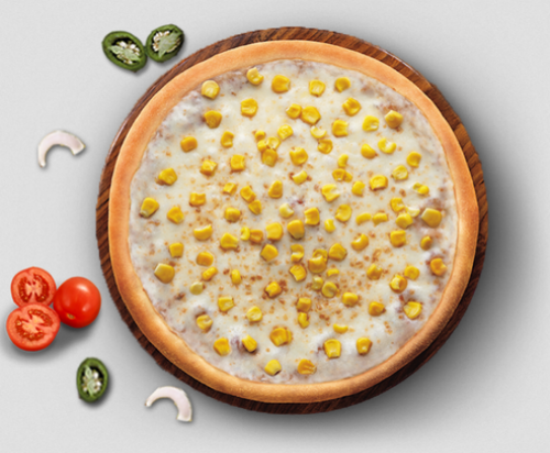 Paneer Corn Special Pizza (Cheese Burst)