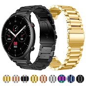 Dây Đeo Inox 22Mm Cho Đồng Hồ Thông Minh Huami Amazfit Gtr 4 / 3 Pro / Gtr 2 / Pace / Gtr 47Mm / Gtr 2E / Stratos