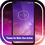 Cover Image of Unduh Theme for Moto one action 1.0 APK