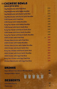 Chinese Wok menu 2