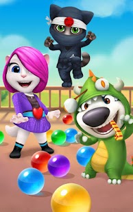 Talking Tom Bubble Shooter Screenshot