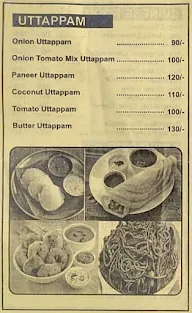 Swami South Indian menu 6