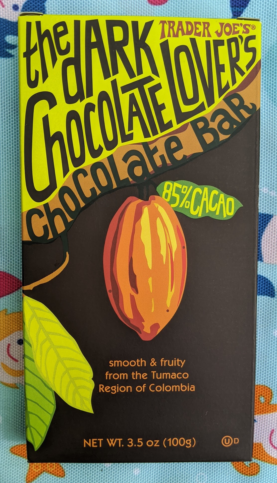 85% trader joe's bar