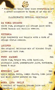 Cafe Illuminatii menu 7