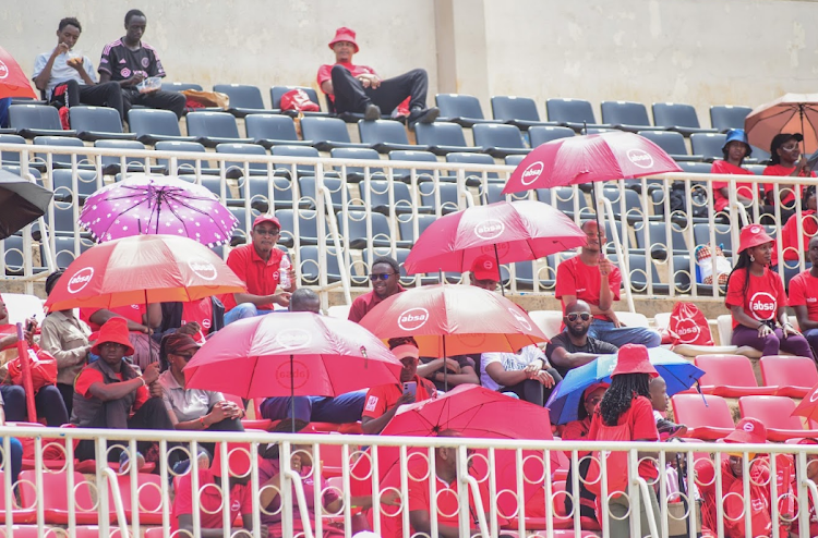 Fans during the Absa Kip Keino Classic sponsored by Absa Bank, at the Nyayo National Stadium on April 20, 2024.