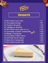 Faasos Signature Wraps & Rolls menu 3