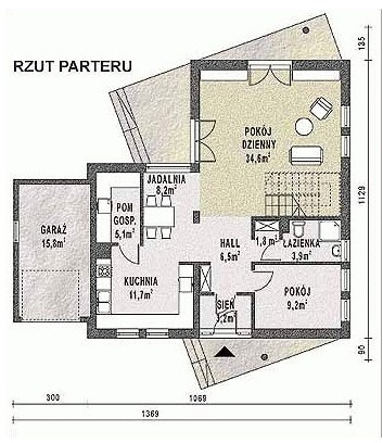 WB-3493 - Rzut parteru