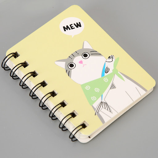 Title 7, Small Cartoon Thickened Cute Portable Coil Note...