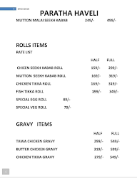 Paratha Haveli menu 3