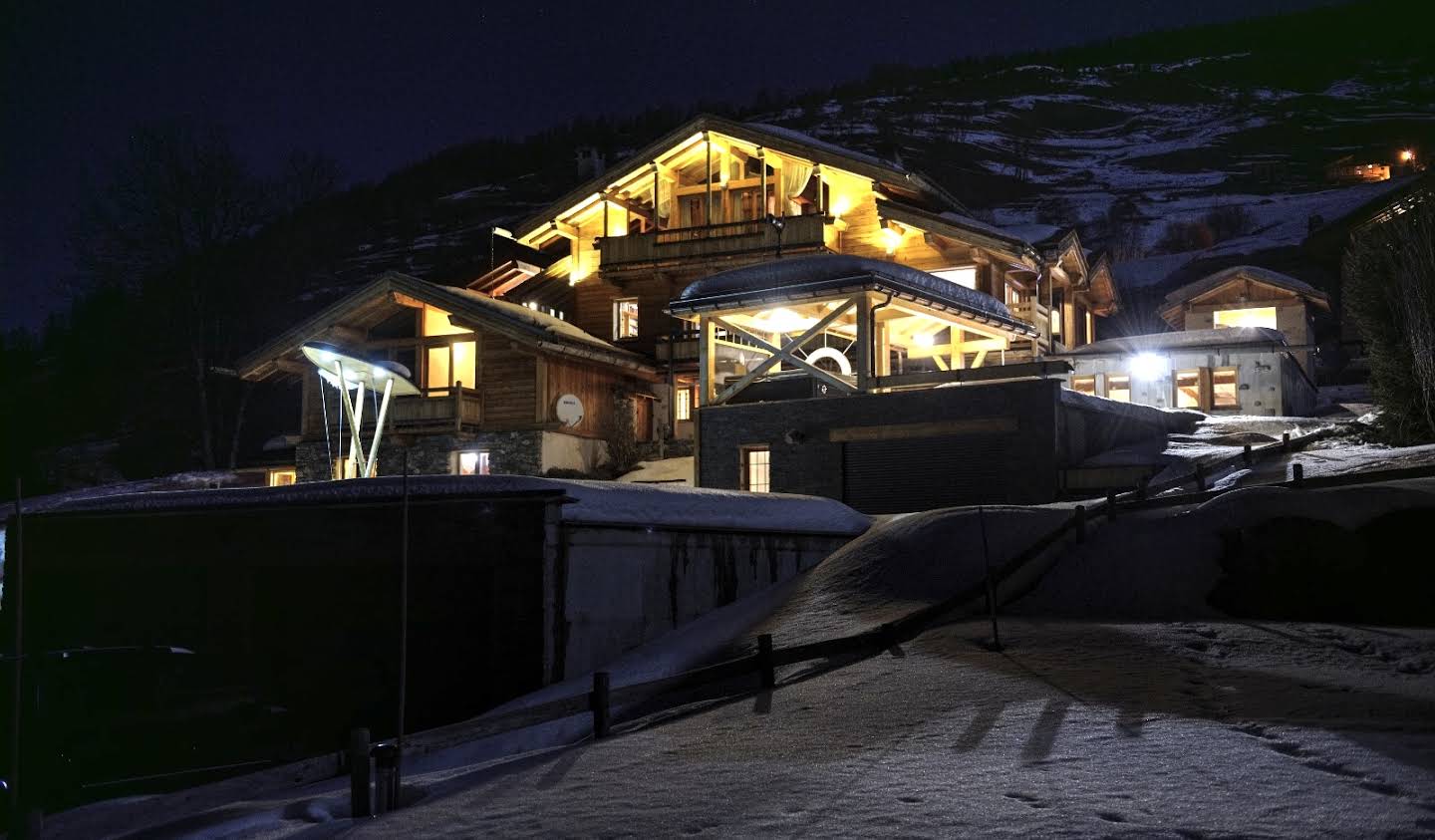 Chalet with panoramic view and terrace Les Arcs