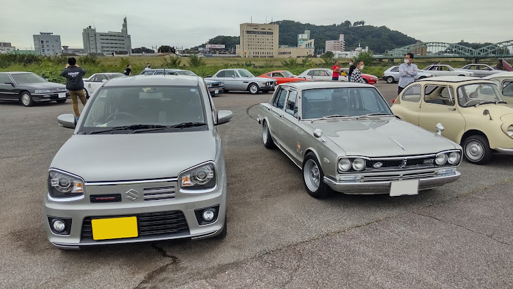アルトワークスのいい日産の日・日産の名車達とのコラボに関するカスタム事例の投稿画像7枚目