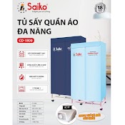 Tủ Sấy Quần Áo Saiko Cd1800, Sấy 30Kg Quần Áo, Hẹn Giờ Tới 3 Tiếng, Hàng Chính Hãng