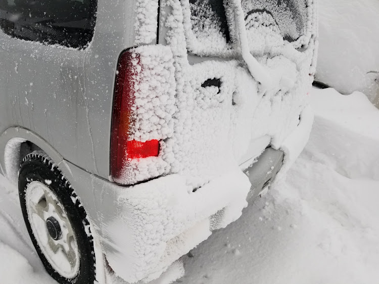 ジムニーのDIY・ドライブ・雪道に関するカスタム事例の投稿画像1枚目
