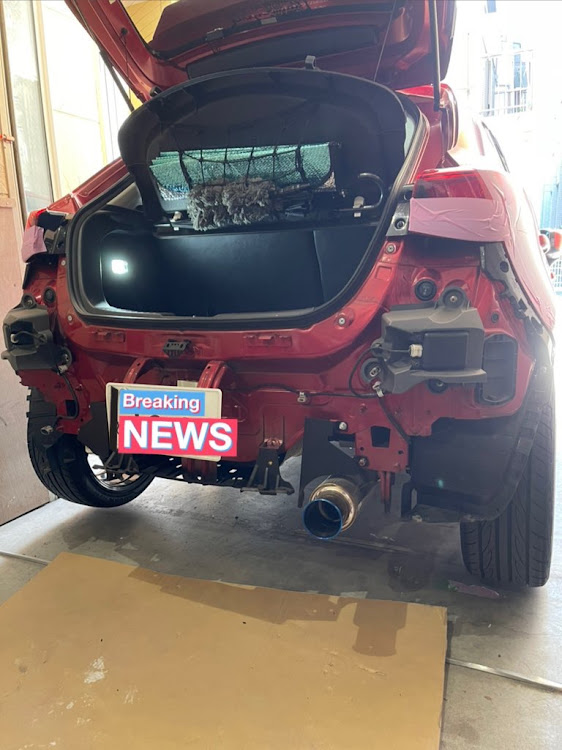 デミオの~絆~Team赤城・BLIZ NUR-SPEC VSR・DIY・11月もよろしくお願いします・BLIZディフューザーに関するカスタム事例の投稿画像5枚目