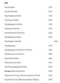 Shanghai Bowl menu 2